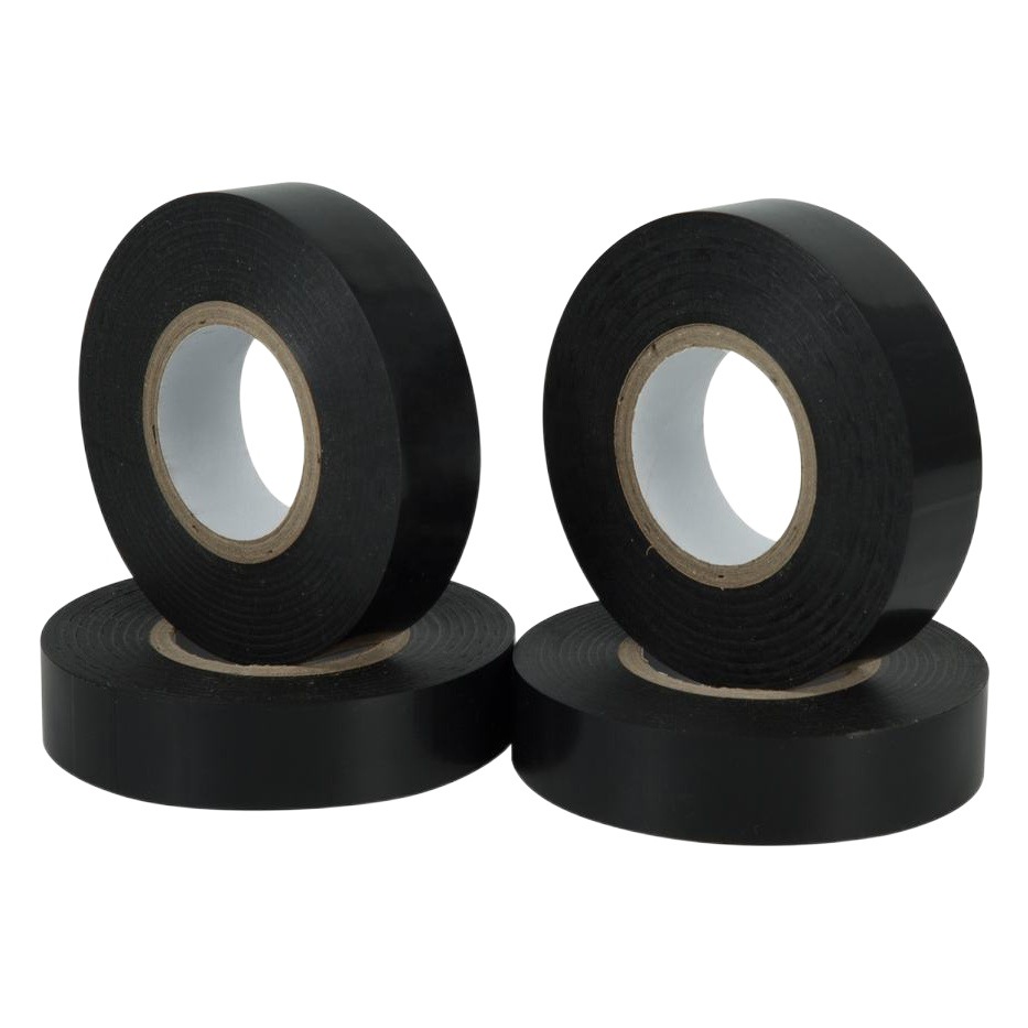 Electrical Tape Cross-Border Supply Pvc Insulation Free Sample Fee Black Heat-Resistant Electrical Tape