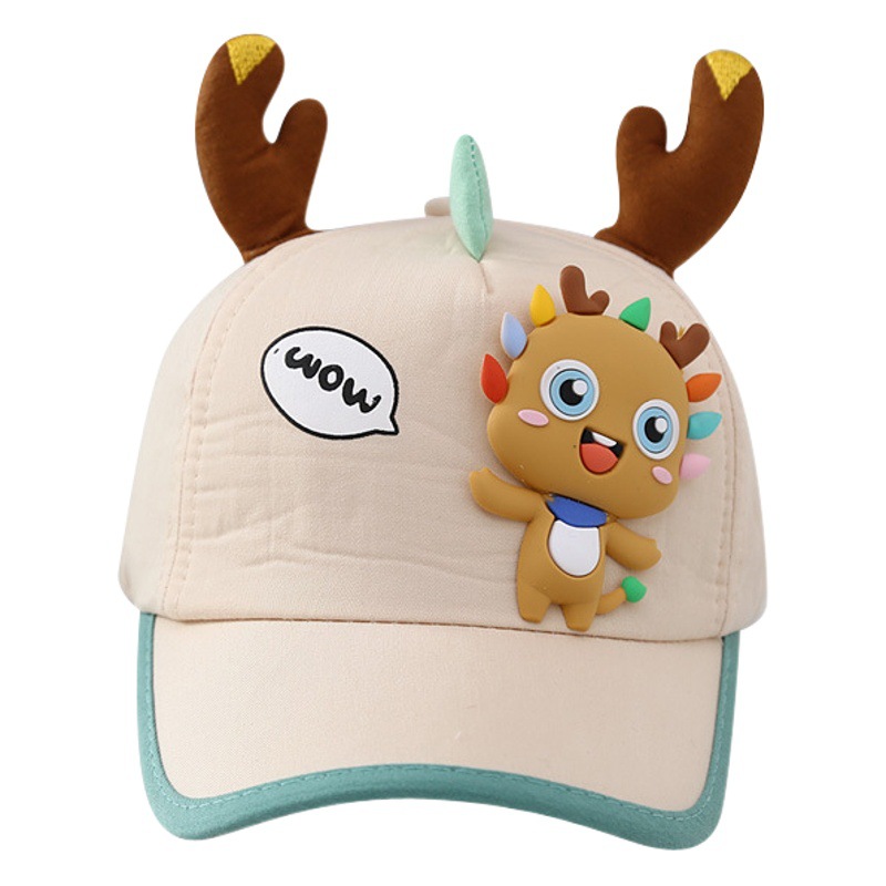Baby hat spring and autumn cute children outdoor baseball cap Boys Girls autumn and winter fashion all-matching peaked cap