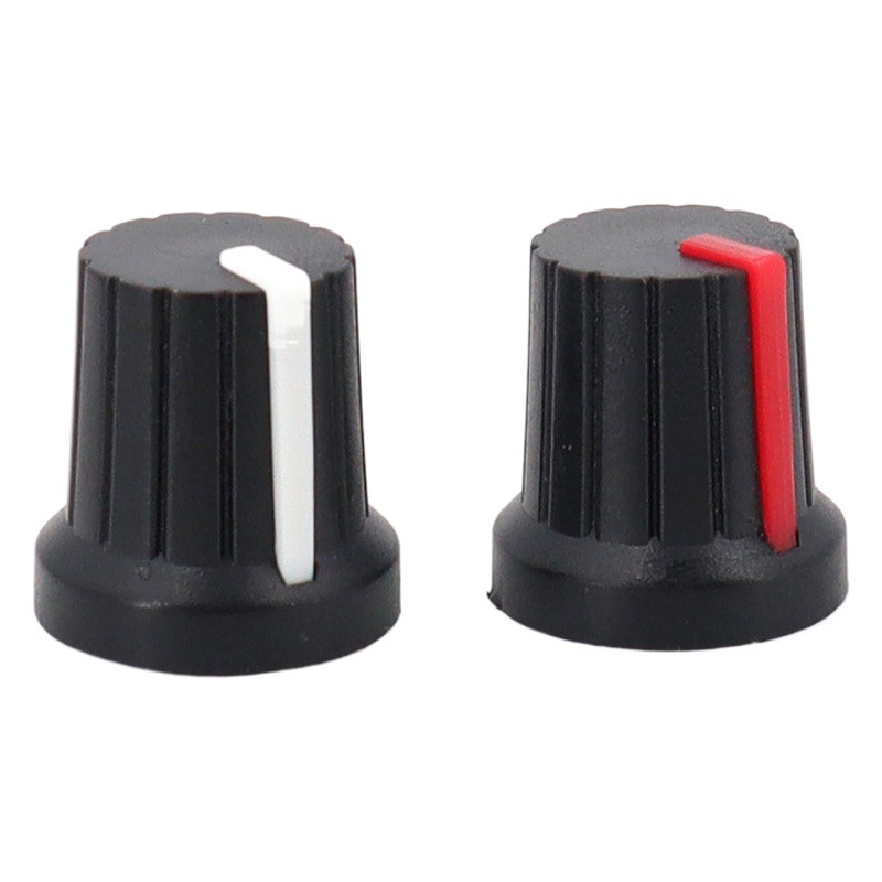 Potentiometer knob cap plastic knob plum handle potentiometer knob power amplifier tuning knob height wholesale