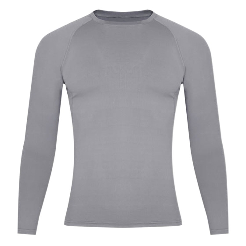 2025 New Hot Quick-drying Men's Fitness Suit Compressed Long Sleeve Round Neck Breathable Running Tight Quick-drying Clothes for Men