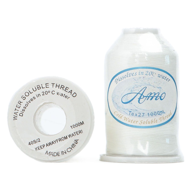 Japan cold water soluble water soluble line 40s/2 20 degrees room temperature this white 1000m each dissolved in water