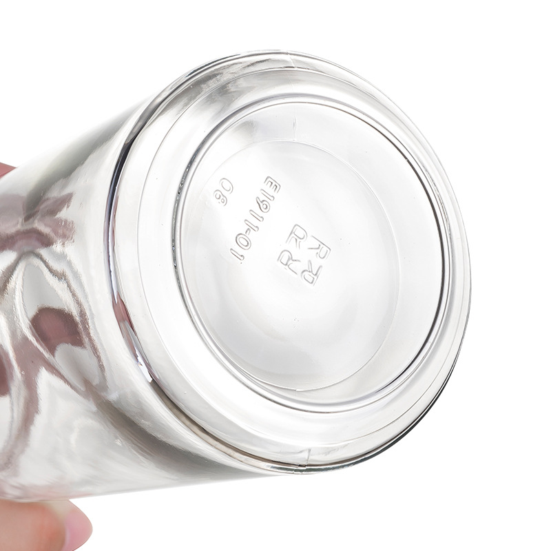 Picture of Hulk automatic opening and closing glass oil pot kitchen leak-proof oil tank with lid seasoning bottle vinegar bottle oil bottle factory outlet