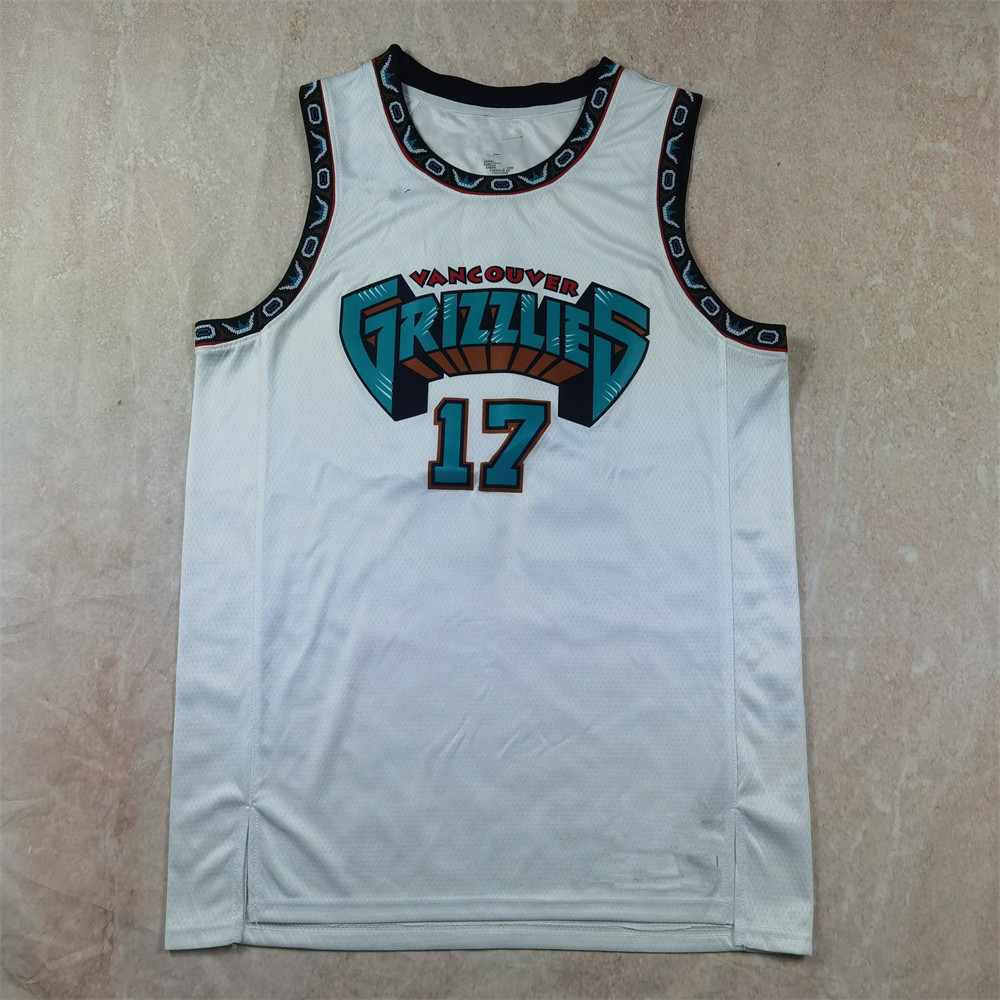Hot Press Edition 25 Grizzly Bear 17 Classic White #17 River Village Yong Hui (Yuki Kawamura) Basketball Suit