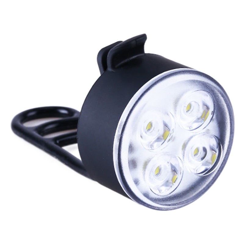 Bicycle light pen holder school bag mountain running usb charging four lights highlight riding accessories suit warning tail light