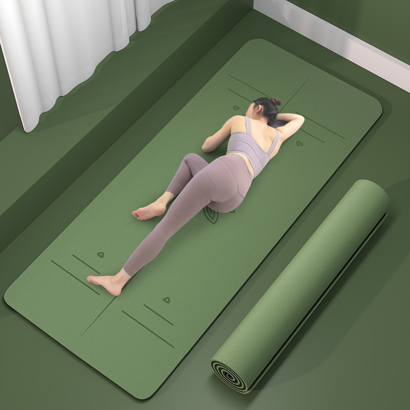 Picture of Custom wholesale PU yoga mat 185*68*0.5cm home mat non-slip natural rubber local tyrants mat manufacturers