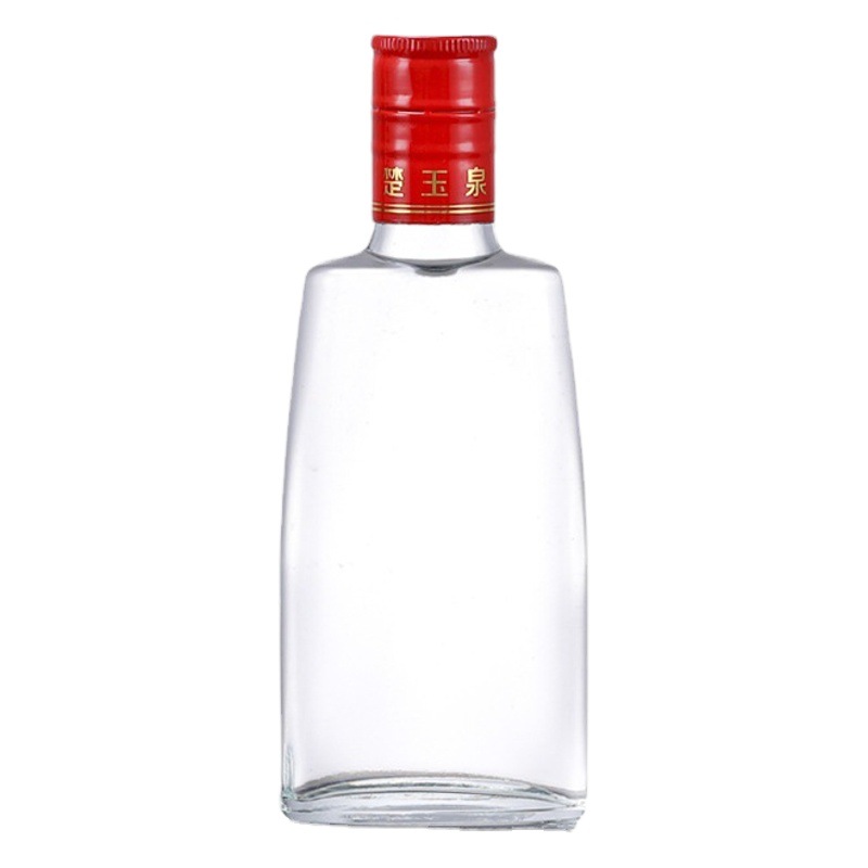Transparent Niu Er wine bottle empty wine bottle Fenjiu glass bottle 125m wine bottle wholesale Jiang Xiaobai glass half a catty liquor bottle
