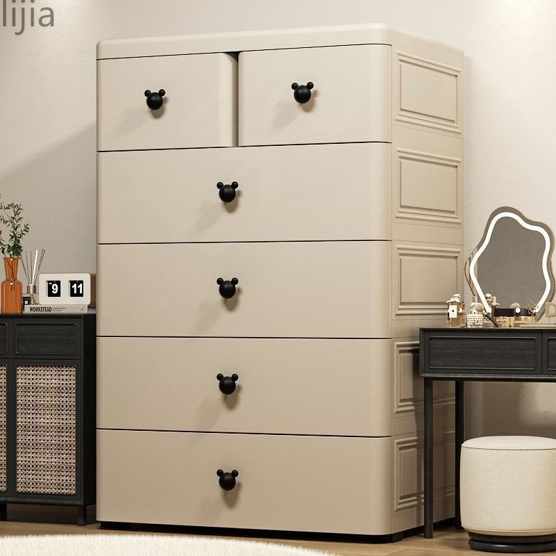70cm storage cabinet, drawer-style multi-layer living room storage cabinet, children's wardrobe storage cabinet, five-drawer household baby wardrobe