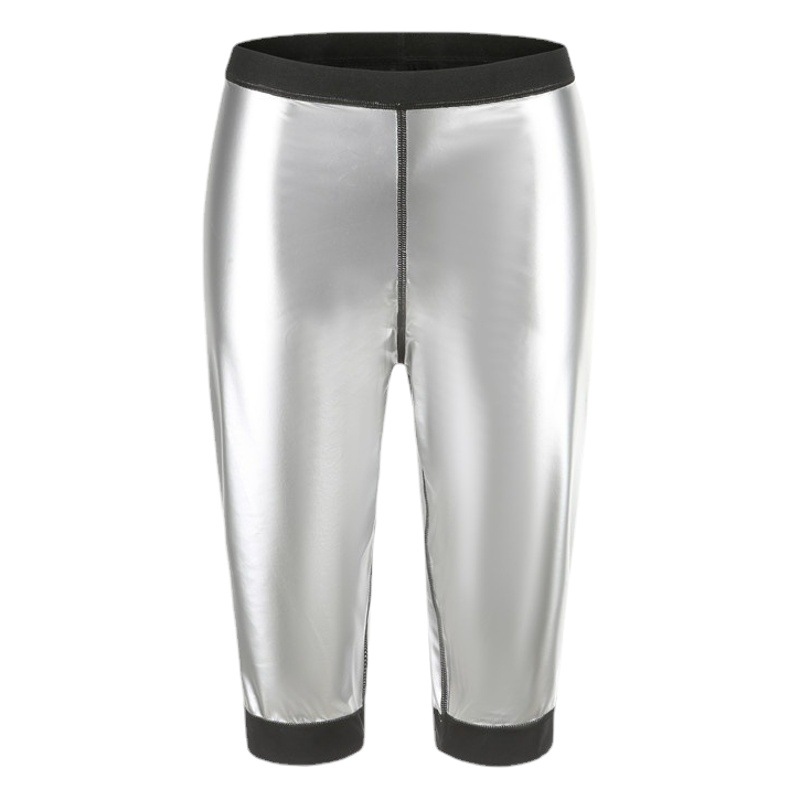 Amazon Sports Body Bamper Women's Abdominal Pants Fitness Sweaty Leg Shaping Pants Cross-border Running Fitness Sculpting Pants