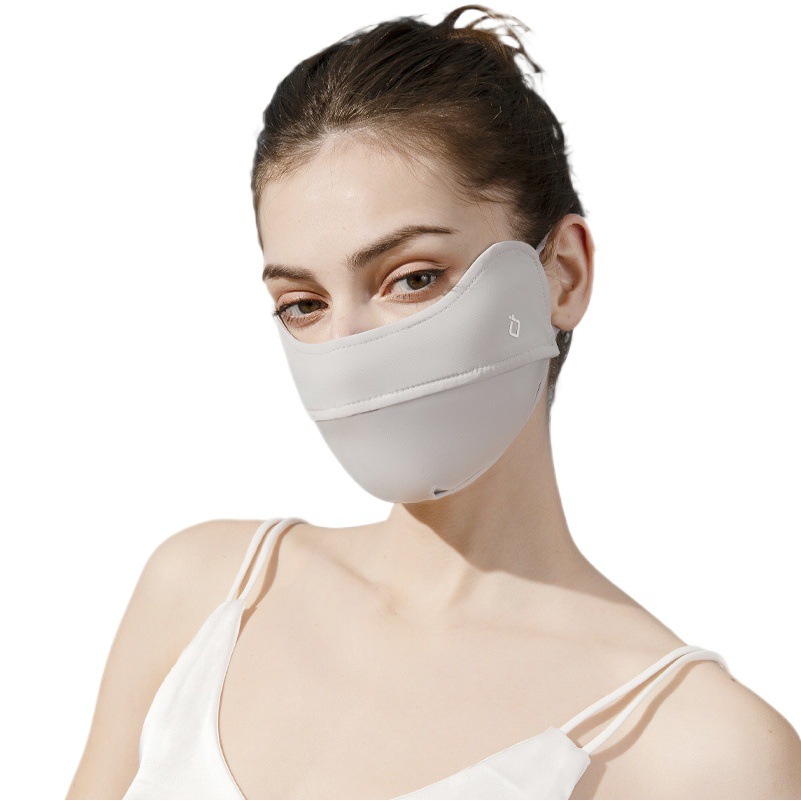 Cross-Border Dropshipping Sun Protection Mask for Women, Outdoor Sunshade, Eye Protection Face Mask, Uv Protection Facekini for Cycling