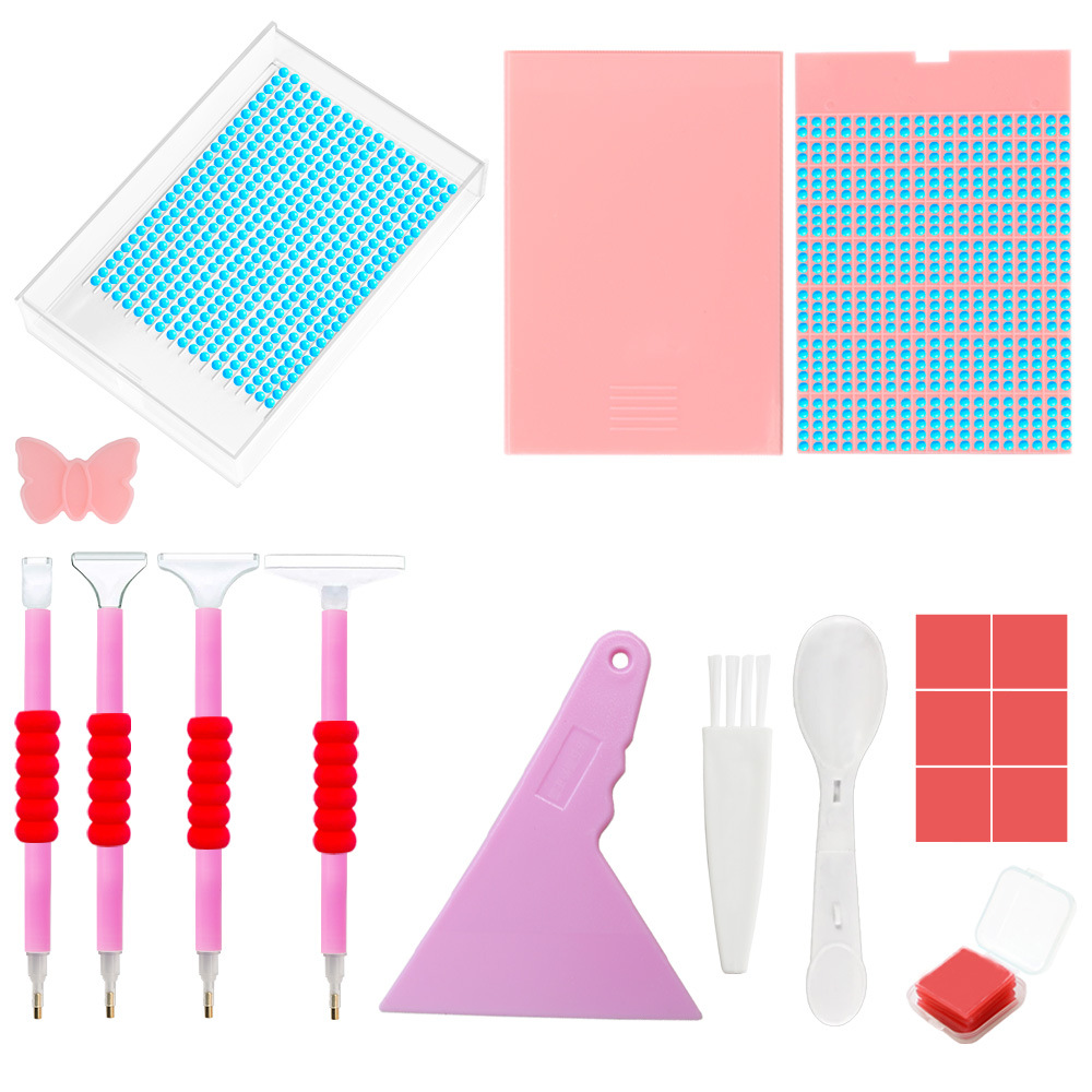 Picture of Diamond Painting New Style Turnout Drill Tray Multifunctional Sieve Drill Point Drill Tray Drawer Funnel Tray DIY Diamond Embroidery Tools suit