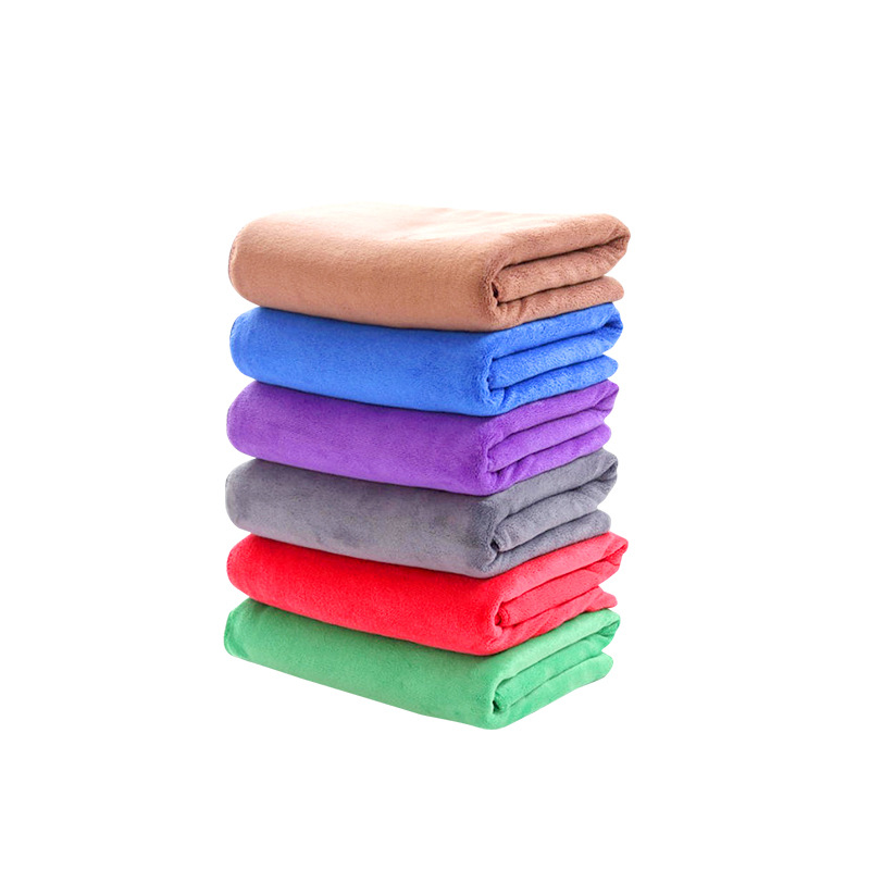 Picture of Spot 420g Thickeneded Brushed 60*160 Large Car Wash Towel Strong Absorbent Fiber Car Wiping Towel Rag Wholesale