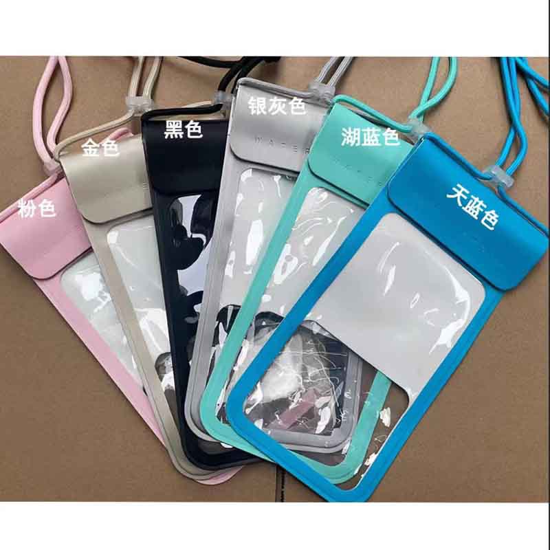 Picture of Swimming and Diving Mobile Phone Waterproof Bag Wholesale Tpu Touch Screen Waterproof Mobile Phone Bag Transparent Mobile Phone Waterproof Protective Cover