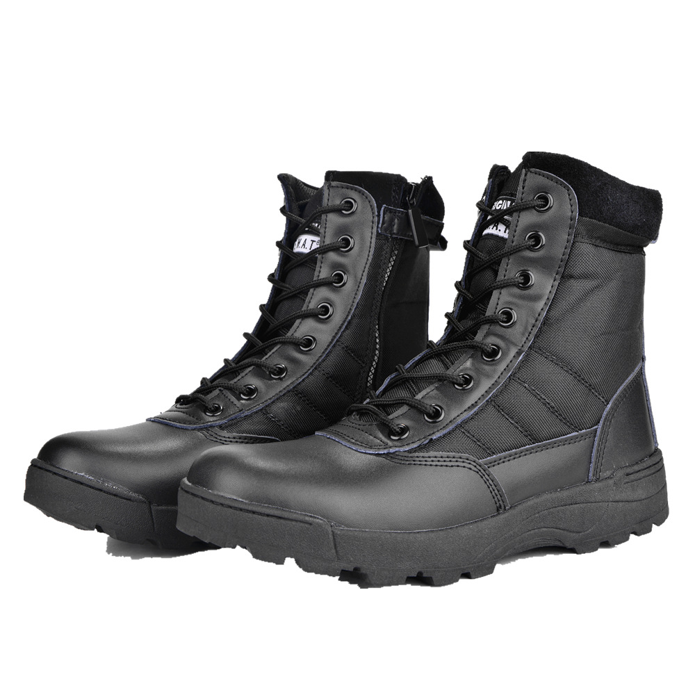 Picture of Cross-border source outdoor desert boots high-top tactical boots military fan training boots men's military training shoes combat boots