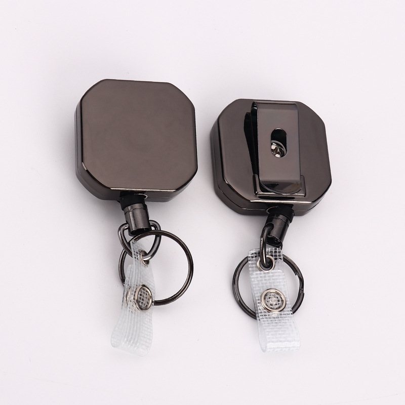 Amazon AMAZON cross-border hot anti-theft telescopic easy pull buckle 40MM wire rope high elasticity