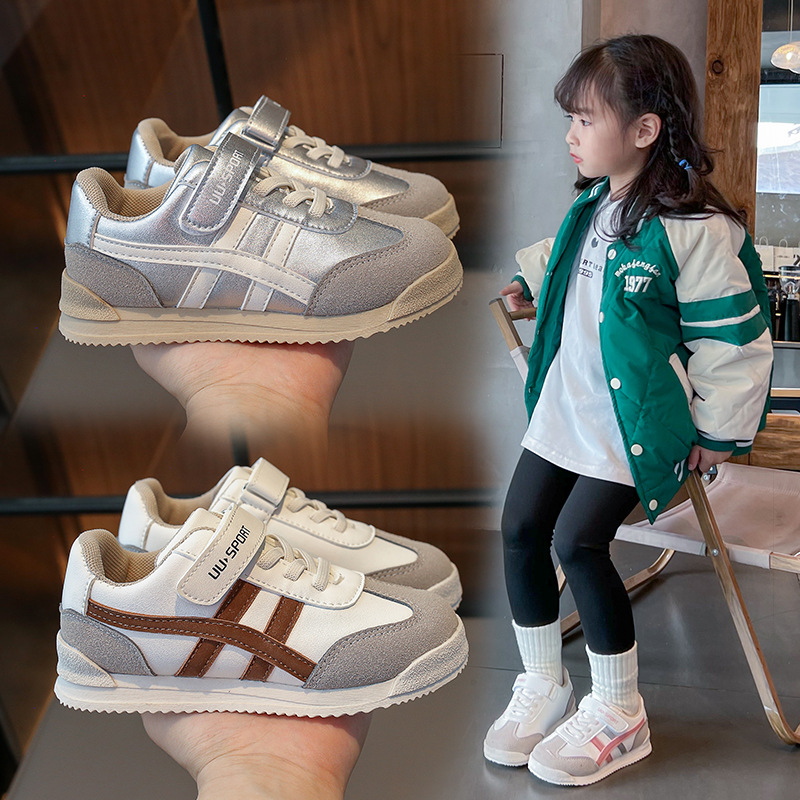 Children's training shoes 2024 spring and autumn new sneaker breathable casual shoes boys Forrest Gump shoes fashion brand girls shoes