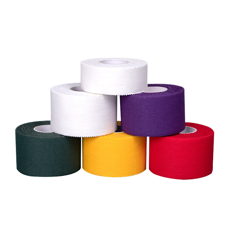 Picture of Cross-Border Hot-Selling White Adhesive Sports Tape Outdoor Finger and Wrist Support Bandage Cotton Cross-Stitch Adhesive Tape