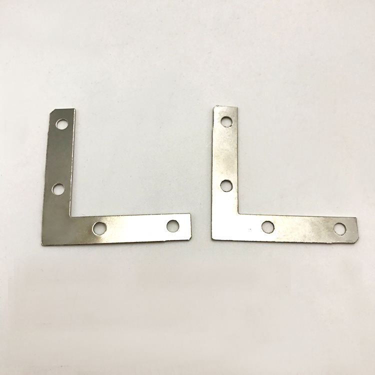 Picture of L-type large golden right angle code angle iron connector photo frame furniture picture frame flat bracket angle code hardware accessories