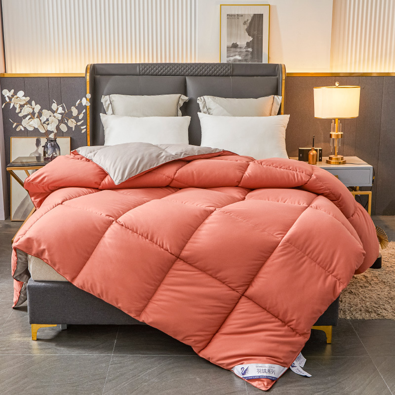 Picture of genuine goods Feather Velvet Quilt Spring and Autumn Quilt Thickened Gift Winter Quilt Down Quilt Cold-proof Warm Thick Quilt for Student Dormitory