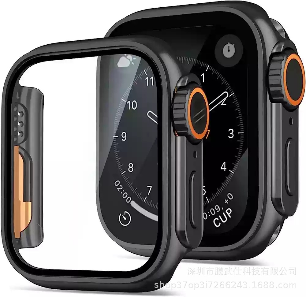 Picture of Suitable for Apple Iwatchs10 Protective Case S8 Seconds to Ultra Modified Watch Anti-Scratch Pc Shell Film Integrated Case