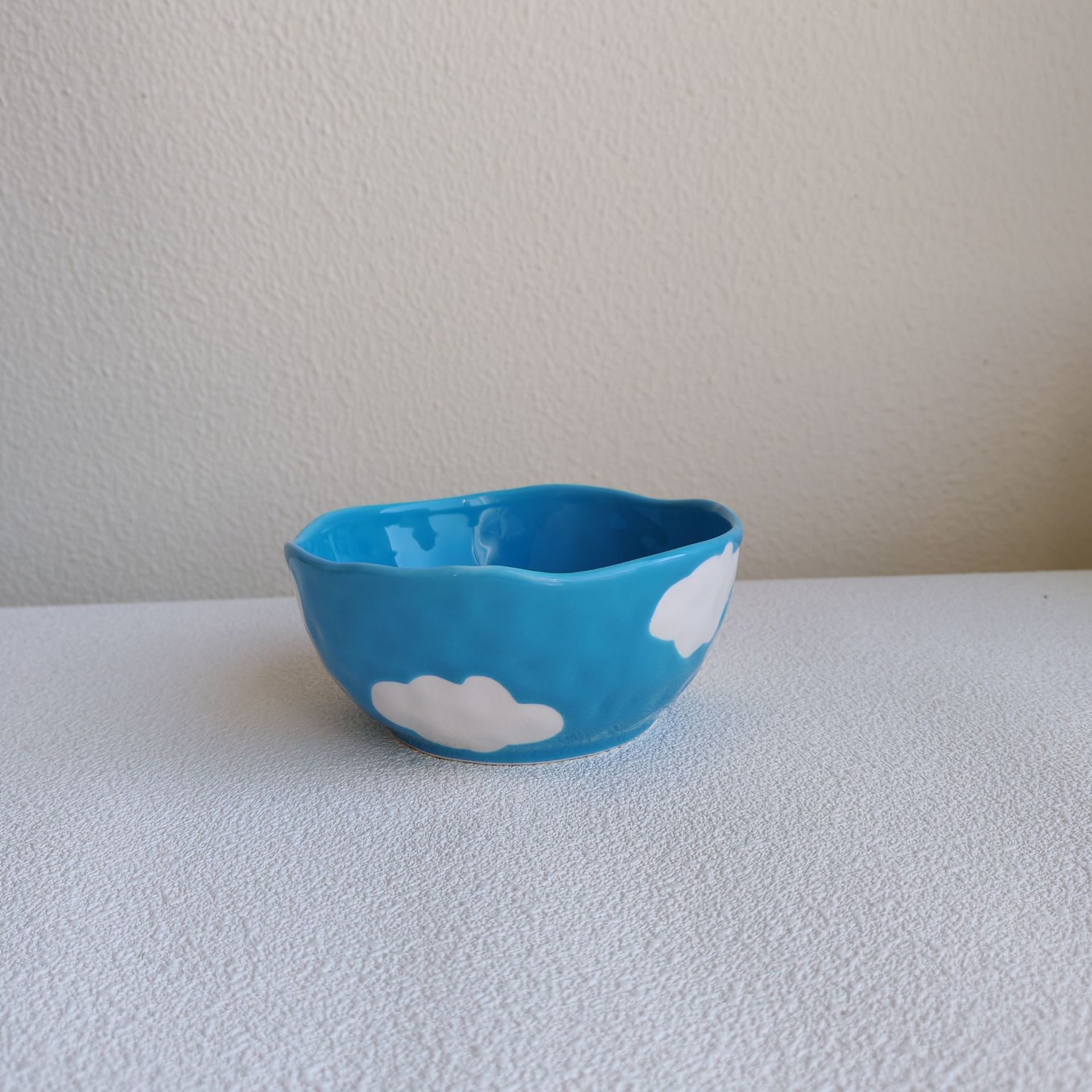 Picture of 5inch Ceramic Bowl Underglaze Color Hand-Painted Cute Fruit Bowl Dessert Bowl Restaurant Home Bowl Export to Russia