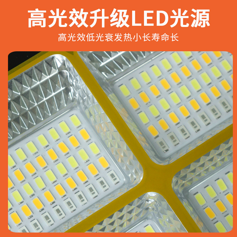 Picture of Cross-border solar portable lamp solar emergency lighting portable camping lamp tent solar rechargeable light bulb