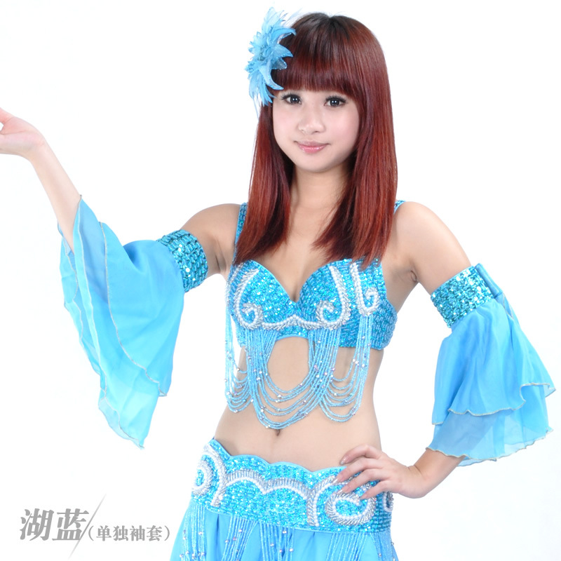 Picture of Double-Layer Sleeves, Belly Dance Swing Sleeves, Beaded Embroidery Sleeves, Watch Performance Costumes, Sleeves, Source Factory Direct Sales
