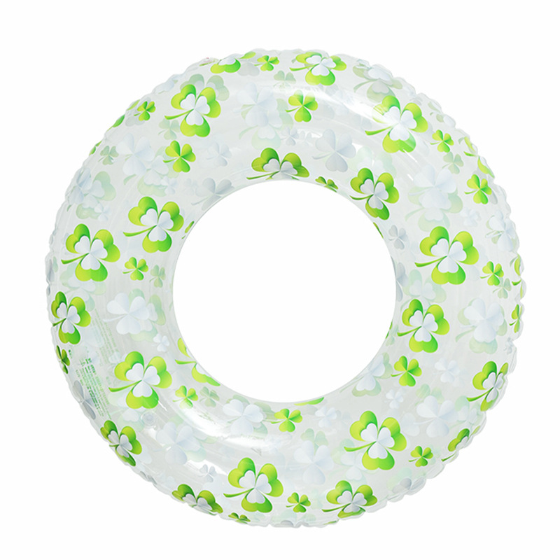 Picture of Factory wholesale thickened children's striped adult swimming ring inflatable underarm ring net red floating ring double airbag swimming ring