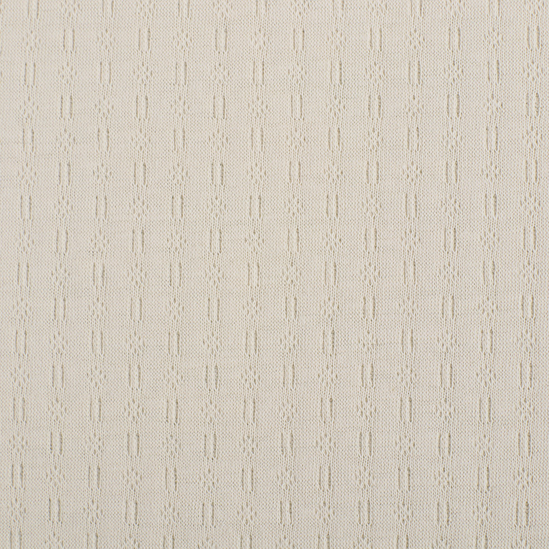 Picture of in stock Knitted Double-Layer Jacquard Unpadded Fabric Breathable Neonatal Monk Jompon Air Layer Fabric