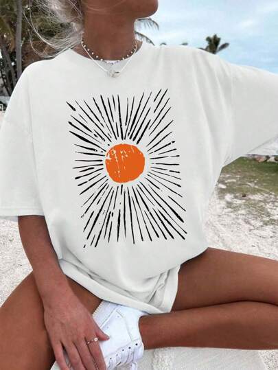 Picture of T-shirt new foreign trade women's AliExpress ebay Amazon hot explosions European and American women's clothing