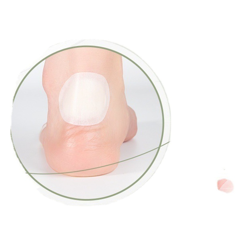 Picture of Heel Sticker Summer Invisible Gel Blisters Sticker Women's Anti-grinding Foot Heel Transparent Heel Sticker Shoe Sticker Repair Sticker