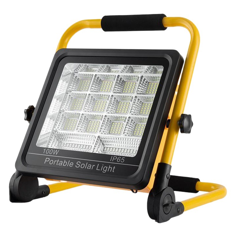 USB rechargeable floodlight outdoor solar lamp portable floodlight bright high waterproof Searchlight floodlight