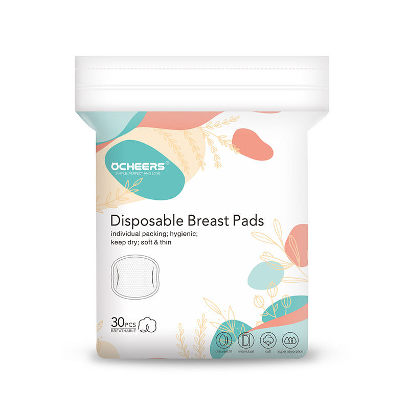 Picture of British/Anti-Overflow Breast Pads/Ultra-Thin Breast Pads Disposable Breathable Breast Pads Postpartum Breast Overflow Pads Breast Pads Lactation Period