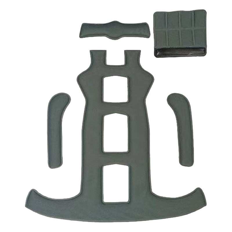 eva cold hot pressing integrated molding products High foam protective pad riding anti-collision anti-fall sponge eva helmet lining