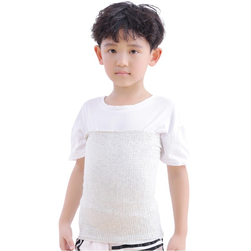 Children's spring, summer, autumn and winter belly circumference waist protection for junior high school students 19cm wide practical belly circumference waist protection ring belly protection for older children