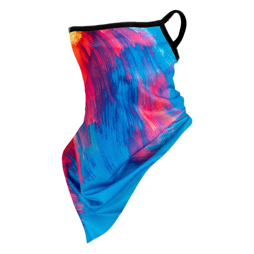 Picture of Ice Silk Ear Hanging Mask Triangle Towel Neck Set Mesh Sunscreen Outdoor Riding Fishing Windproof Scarf Men's and Women's Face Towel Summer