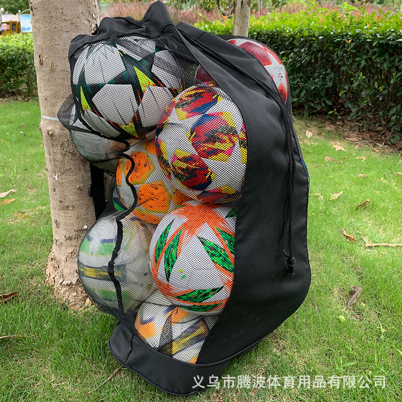 Picture of High-end large basketball large net bag school gymnasium thick basketball bag football sports storage bag