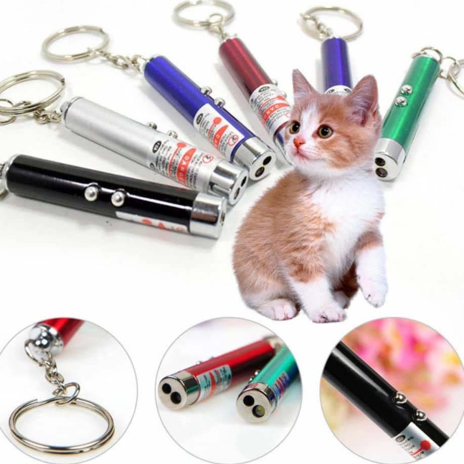 Mini small torch keychain lamp pendant infrared laser pen manufacturer laser tease cat portable flashlight