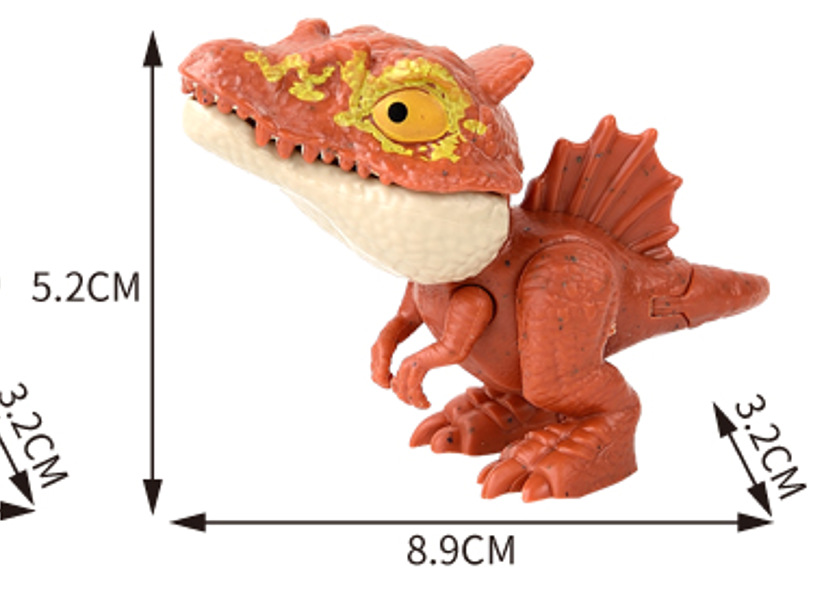 Picture of Cross-border New Explosions Children's Educational Finger-biting Dinosaur Toys suit Finger-biting Dinosaur Small Animal Blind Bag Blind Box