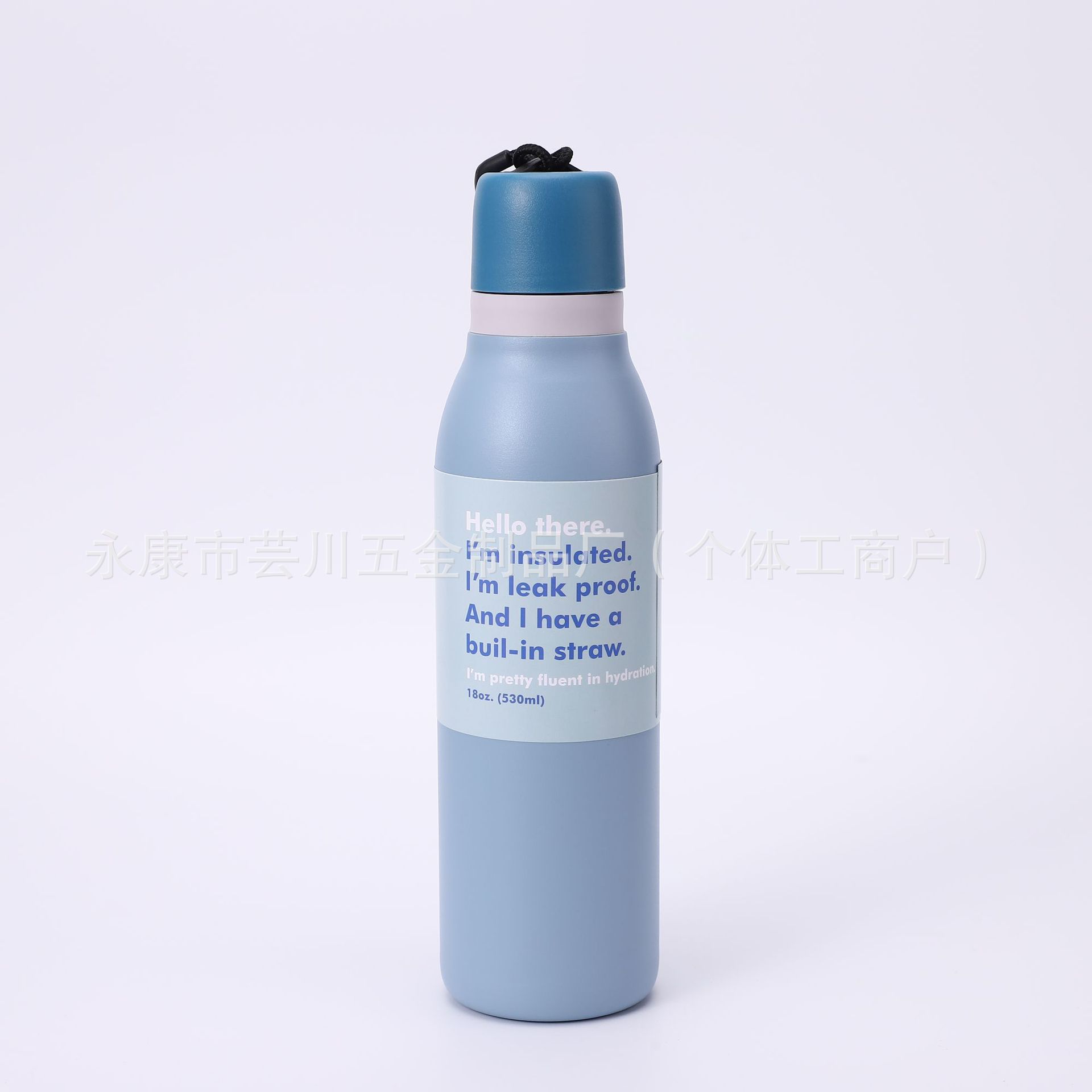 Picture of Oh Wow Macaron Color Portable Cup 304 Stainless Steel Insulated Cup Outdoor Sports Cola Bottle Water Cup Wholesale