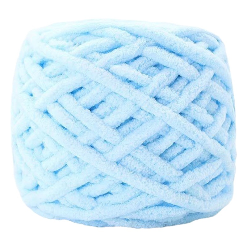 Factory wholesale ice strip Thread Group thick wool stick needle hand-woven slippers thread scarf crochet material package