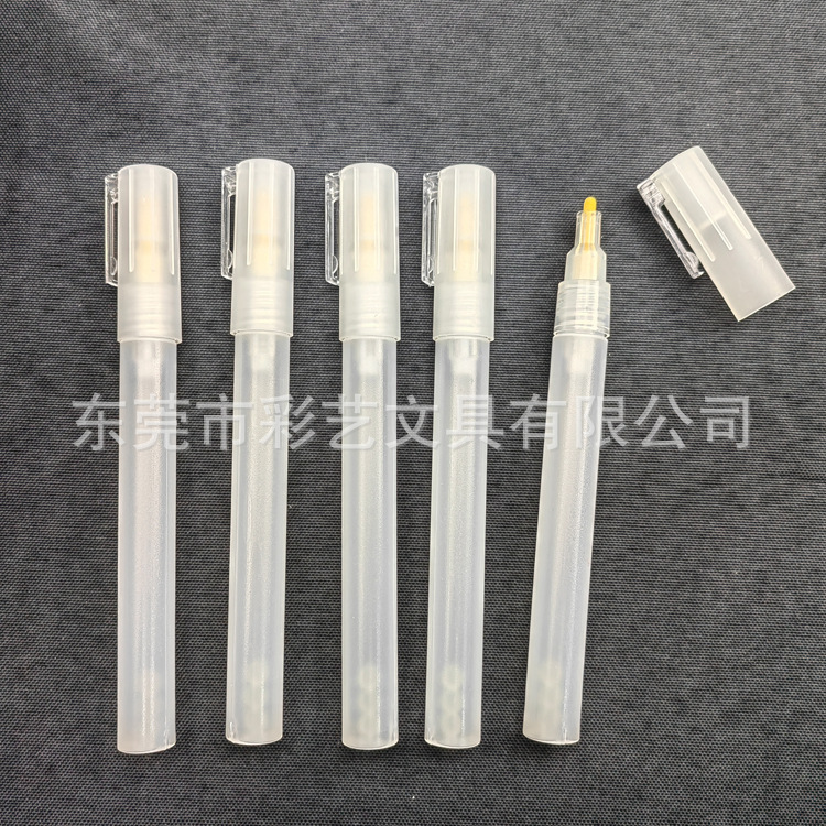 Paint Pen Accessories Empty Pen Holder Transparent Plastic Accessories Empty Pen Case Graffiti Pen Empty Pen Rod Plastic Accessories