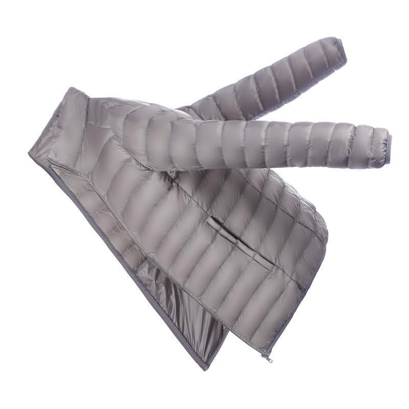 Picture of Light Feather Cotton-padded Jacket Short Autumn and Winter 2021 New Style plus size Men's Hooded Cold-proof Warm Jacket with Vertical Collar