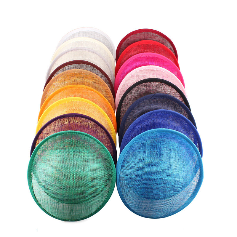 ebay AliExpress hot-selling hemp yarn base cap holder mesh headwear accessories small bowler cap base diameter 20CM