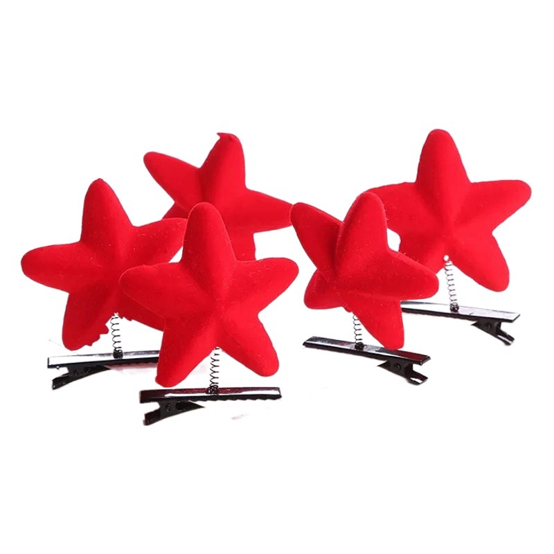 Little Yellow Duck hairpin headband Red love yellow chicken spring hair accessories selling cute gadget push small hairpin three-dimensional duck