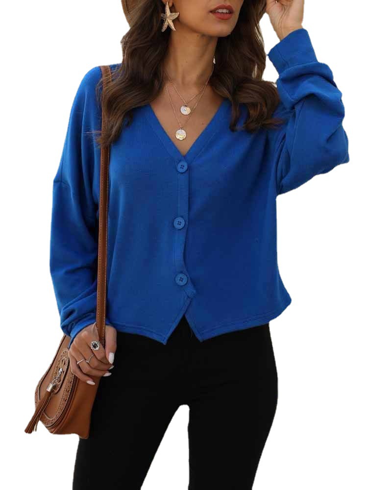 Picture of 2022 Europe and the United States cross-border Women's eBay Amazon wish autumn and winter explosions casual loose sweater knitted cardigan