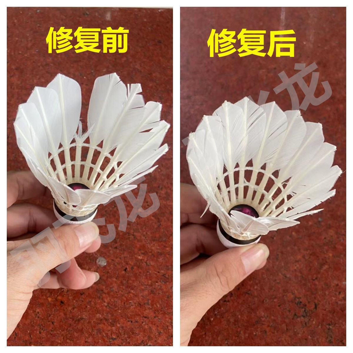 Picture of Original brand badminton modification maintenance tool set and tutorial video reuse cost saving resistance to play