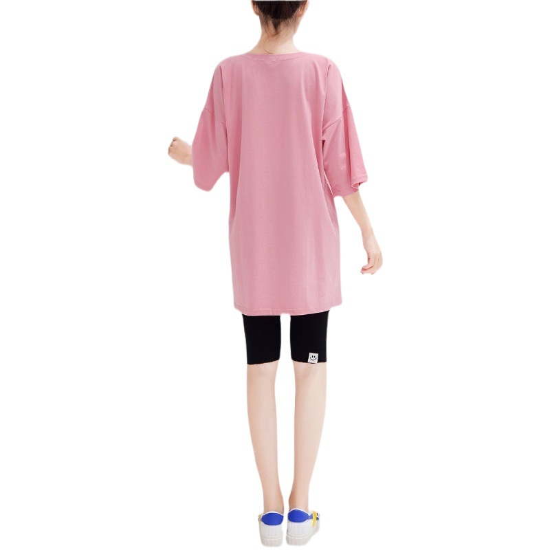 Pregnant women's nursing clothes fashionable short-sleeved out wear nursing loose summer pregnant women's nursing clothes nursing short-sleeved top