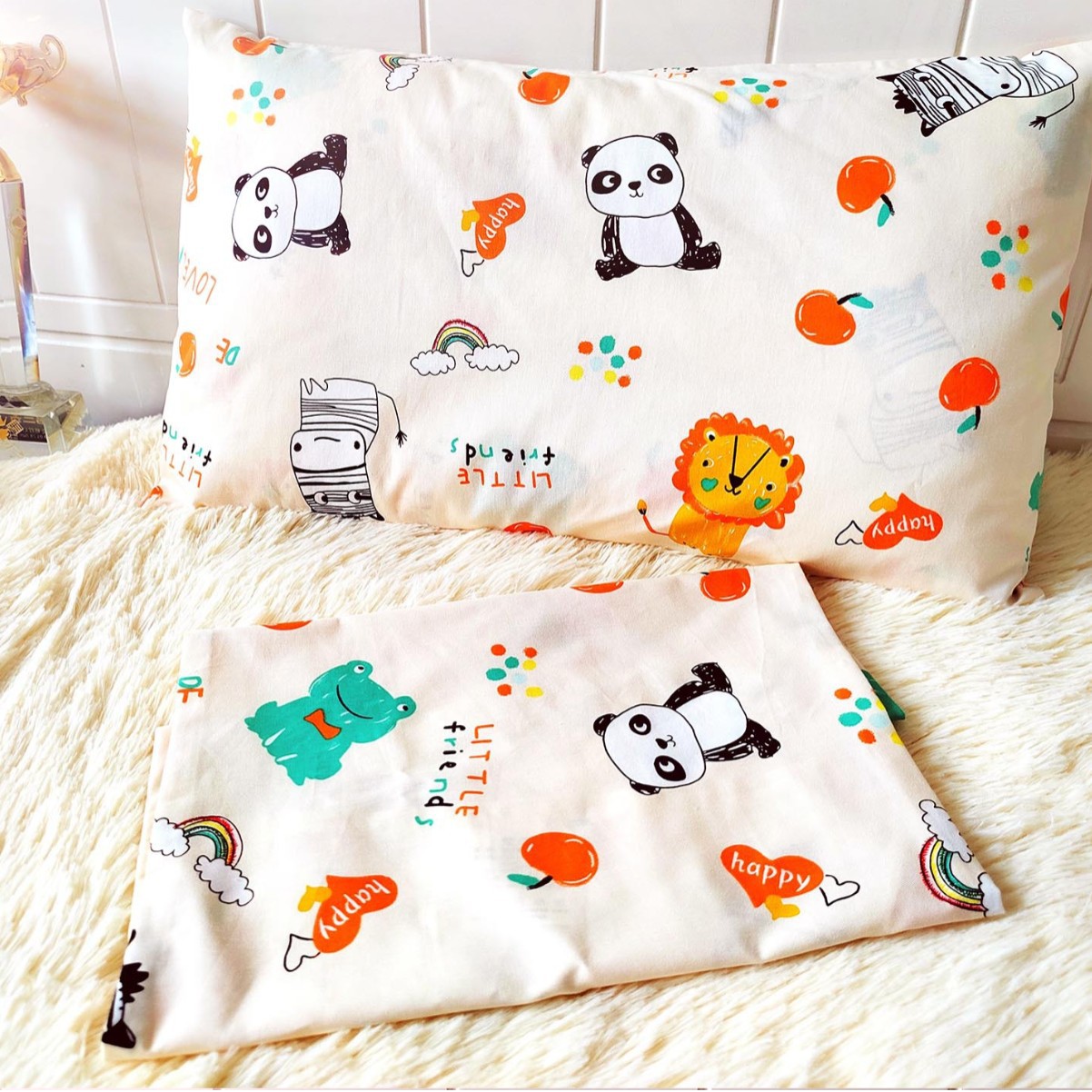Children's Pillowcase Cotton Pillowcase Children's Kindergarten Pillowcase Small Pillowcase Cotton Pillowcase