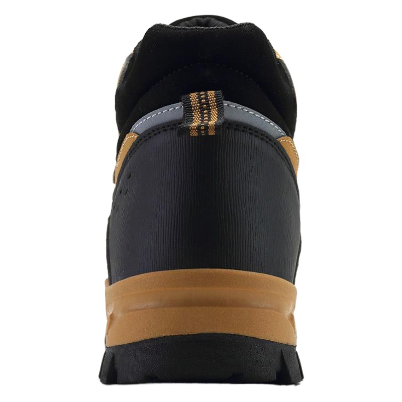 Cross-Border Popular Outdoor Warm Cotton Shoes High-Top Plus Velvet Snow Boots Men's Shoes Non-Slip Outdoor Hiking Shoes Factory Wholesale