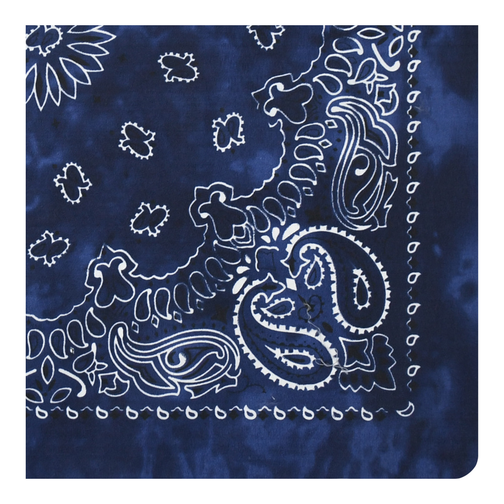 Picture of European and American cross-border all-match tie-dyed polyester melon seeds flower outdoor sports scarf ameikaji motorcycle all-match square scarf